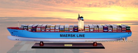 Emma Maersk Ship Model